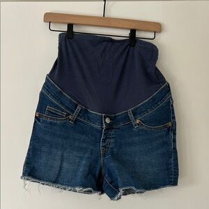 H&M Denim Blue Women's Maternity Shorts